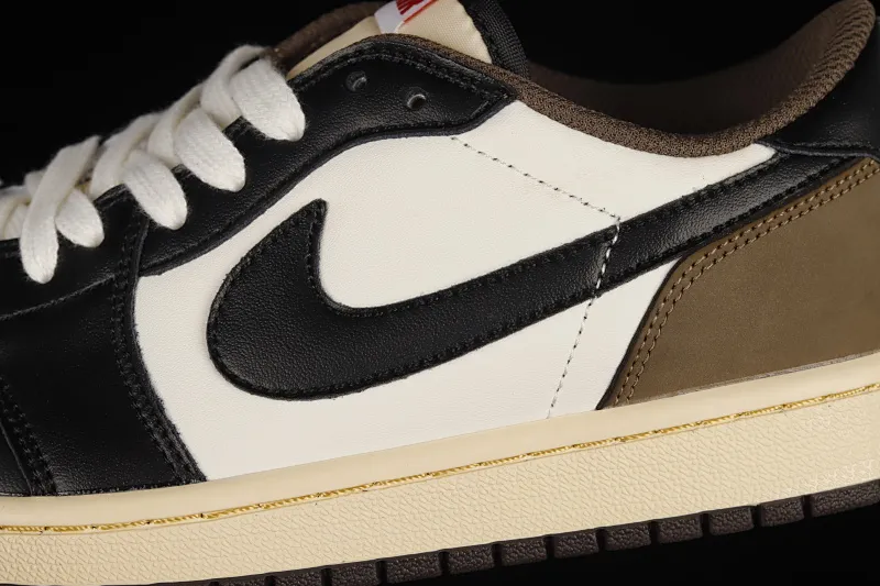 All categories Air Jordan Jordan series basketball shoes Air Jordan 1 Low Travis Scott x Air Jordan 1 Low "Dark Mocha" AJ1 Joe 1 Little Mocha CQ4277-105